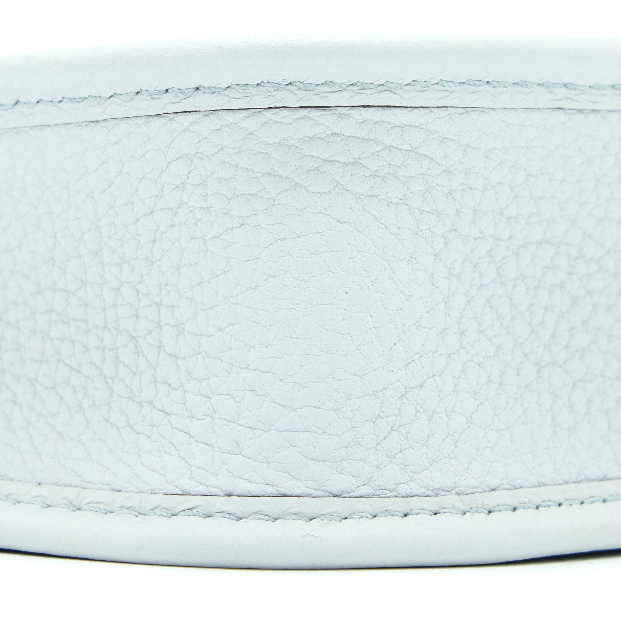 HERMES MINI EVELYN CLEMENCE BLUE PALE/NATA GHW