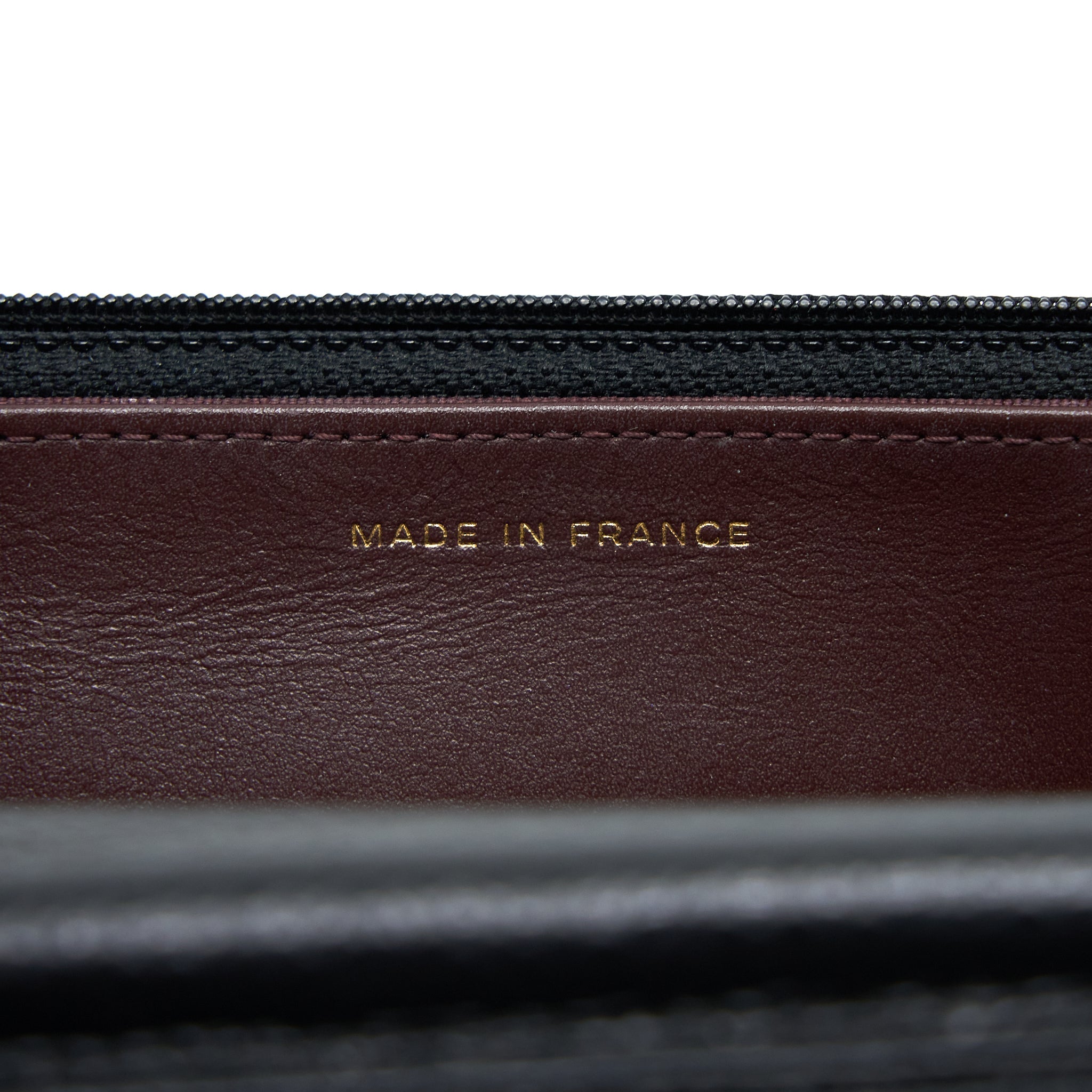 CHANEL CLASSIC WALLET ON CHAIN CAVIAR BLACK GHW