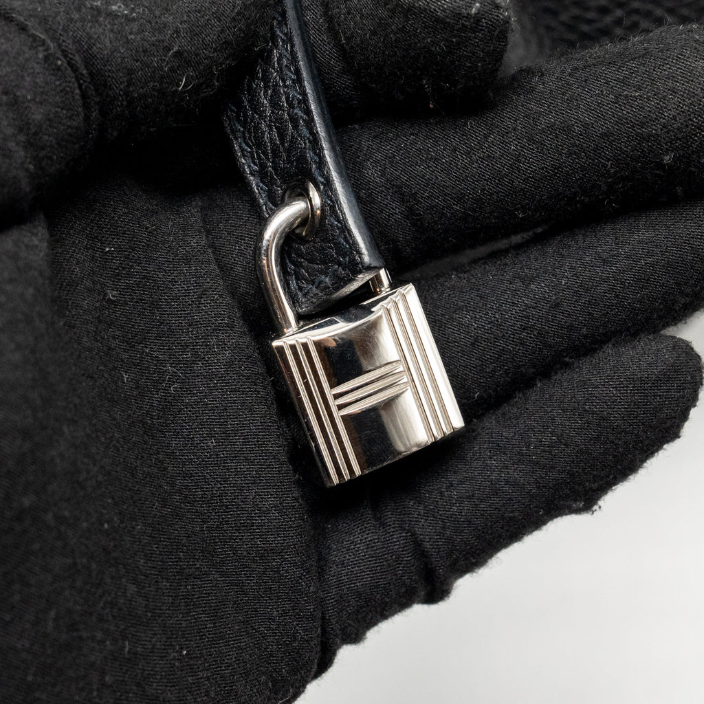 HERMES PICOTIN 18 LOCK BAG CLEMENCE BLACK SHW