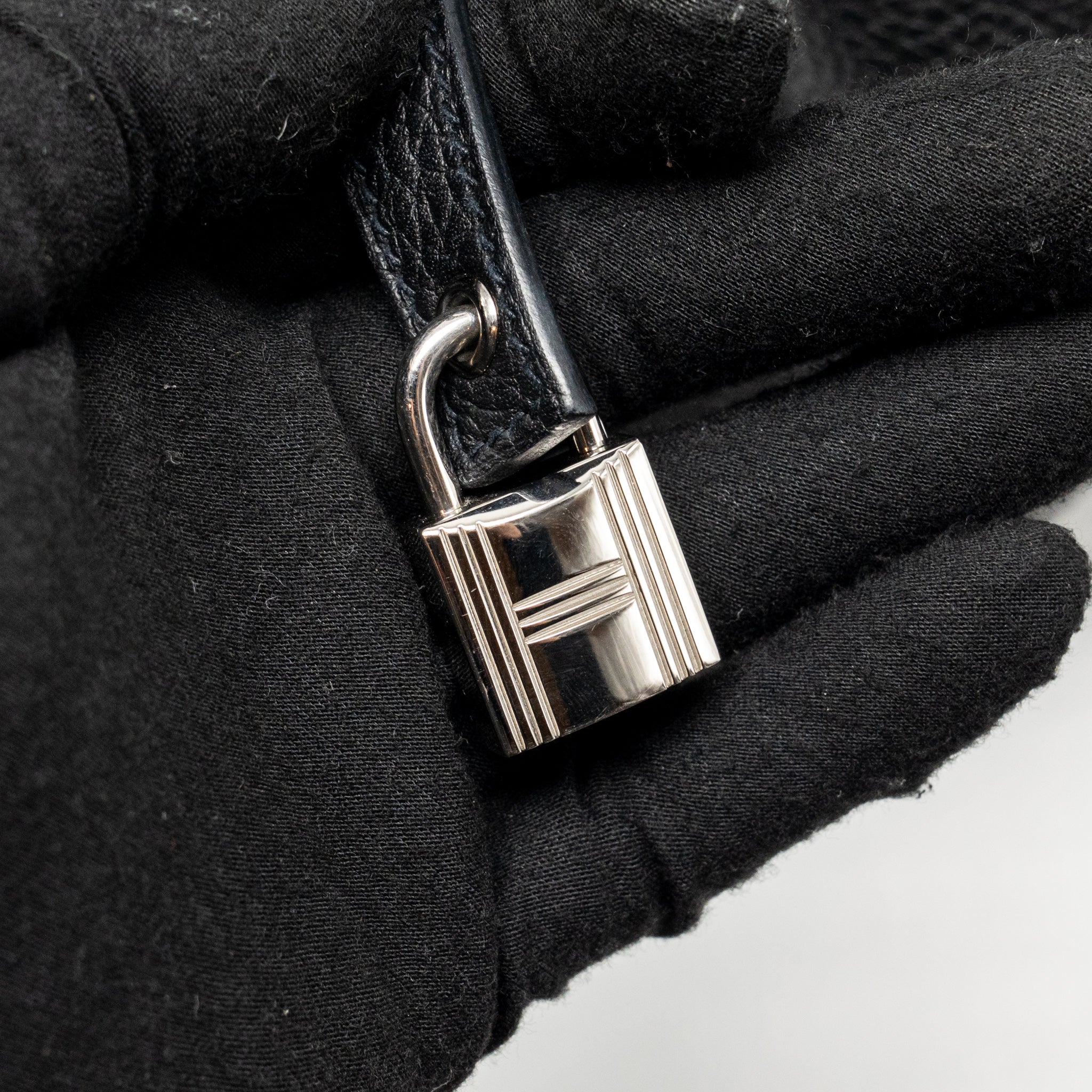 HERMES PICOTIN 18 LOCK BAG CLEMENCE BLACK SHW