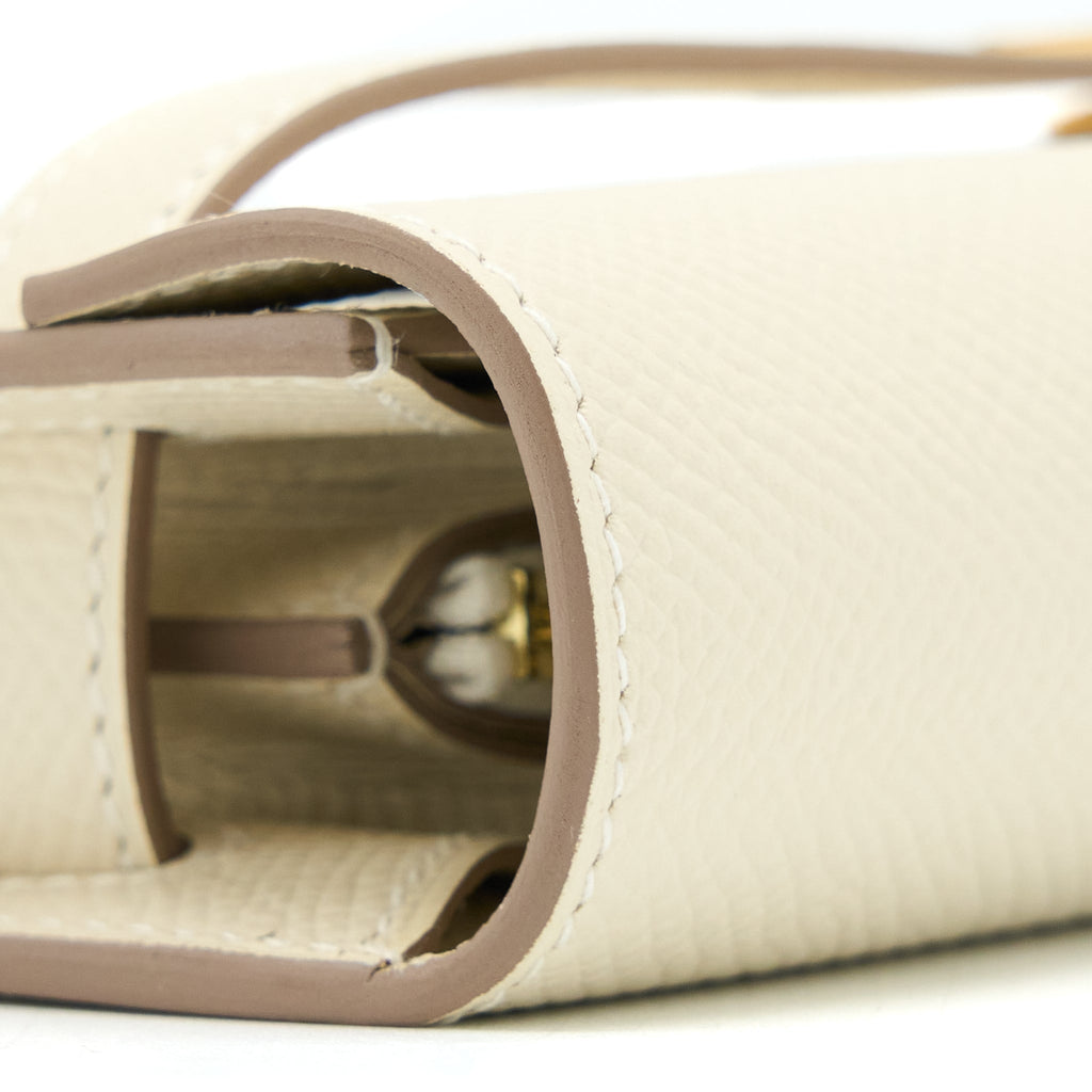 Hermes Kelly To Go Epsom Craie GHW