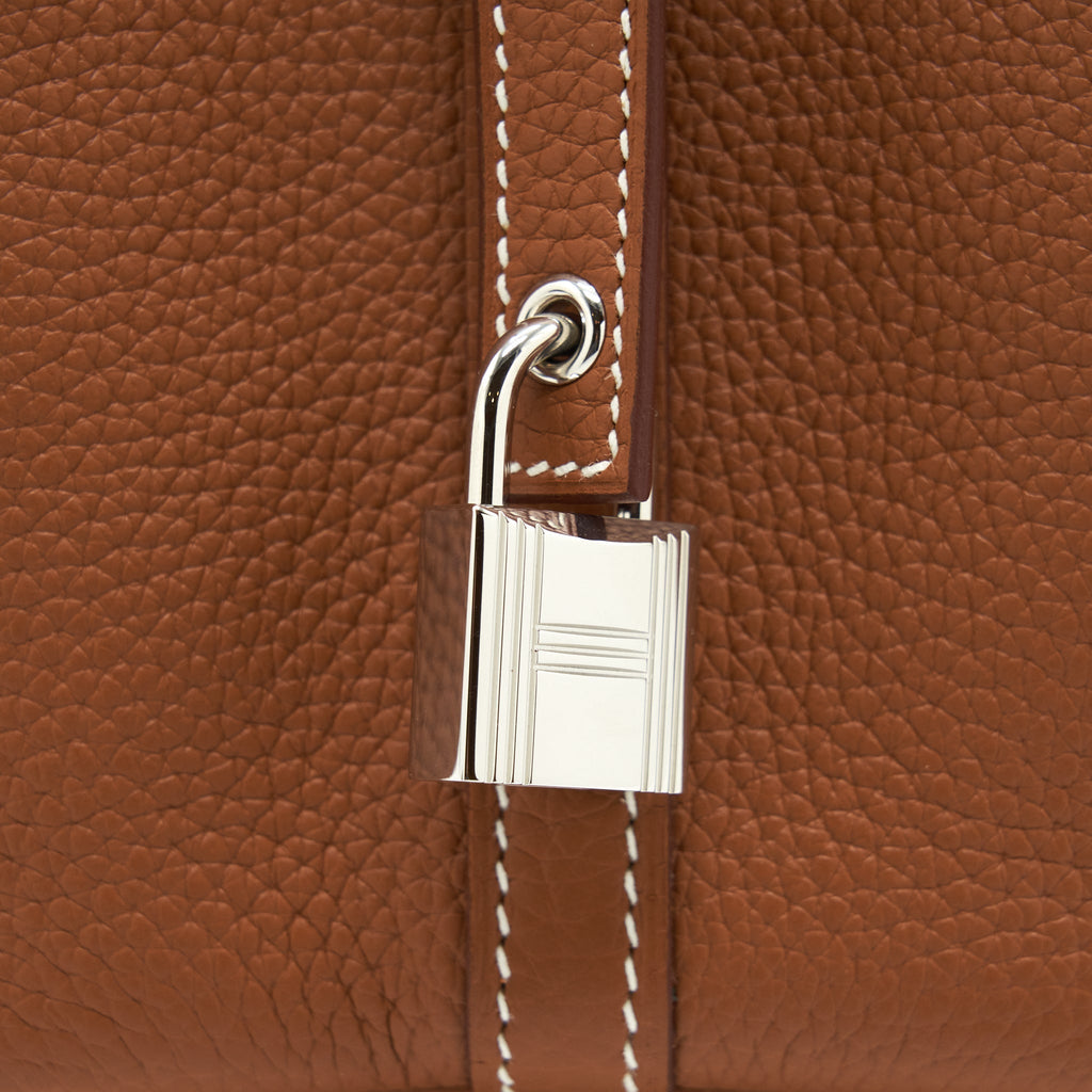 HERMES PICOTIN 18 CLEMENCE GOLD SHW
