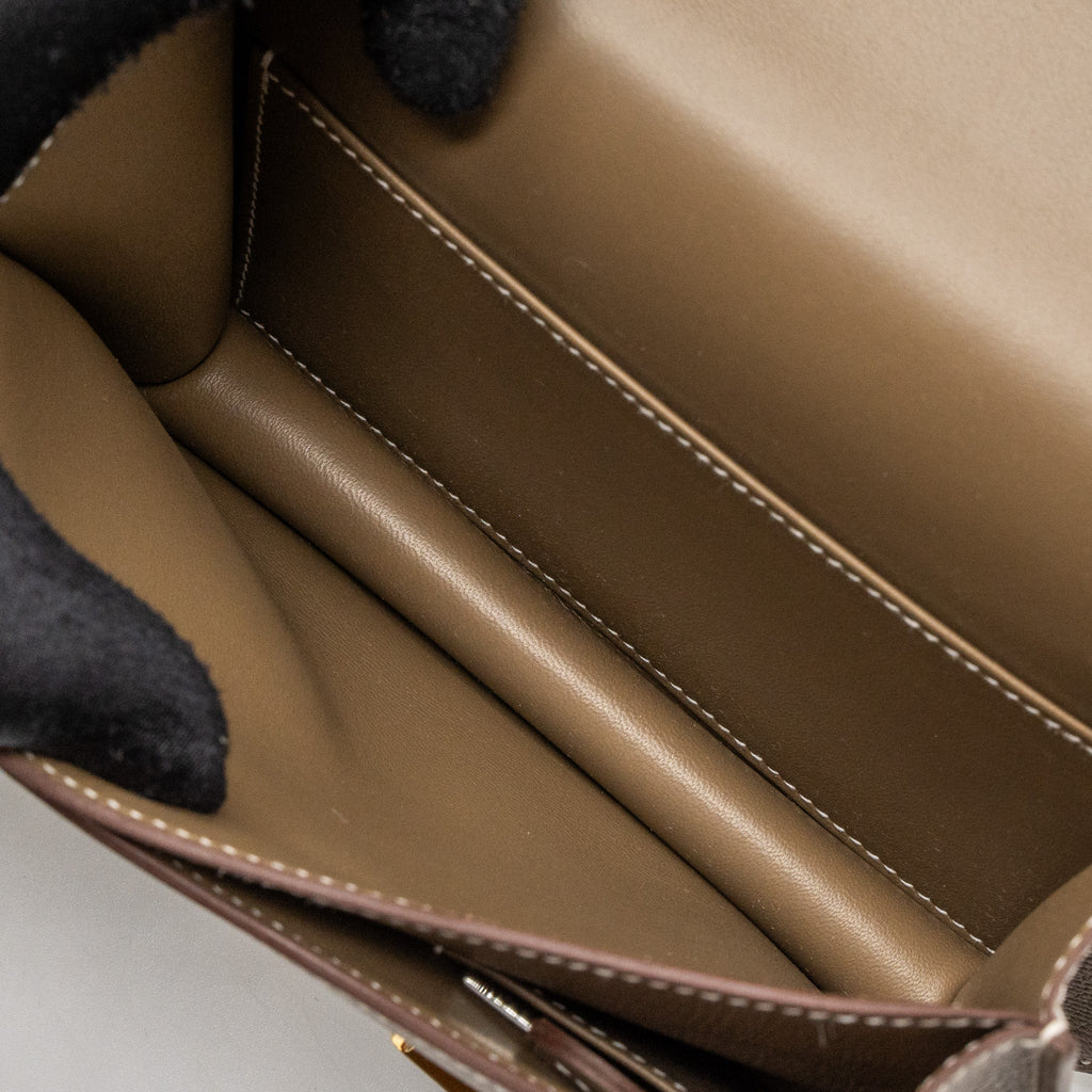 Hermes Mini Constance Epsom Etoupe GHW (New Version)