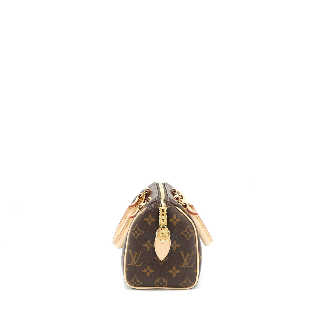 LOUIS VUITTON SPEEDY BANDOULIERE 20 MONOGRAM CANVAS GHW