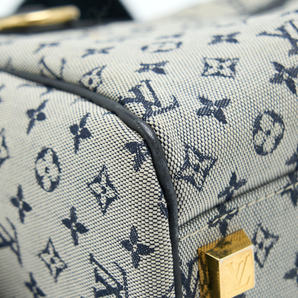LOUIS VUITTON JOSEPHINE PM MONOGRAM MINI LIN CANVAS GHW