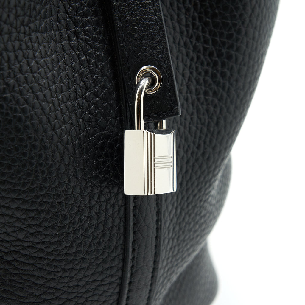 Hermes Picotin 22 Black SHW