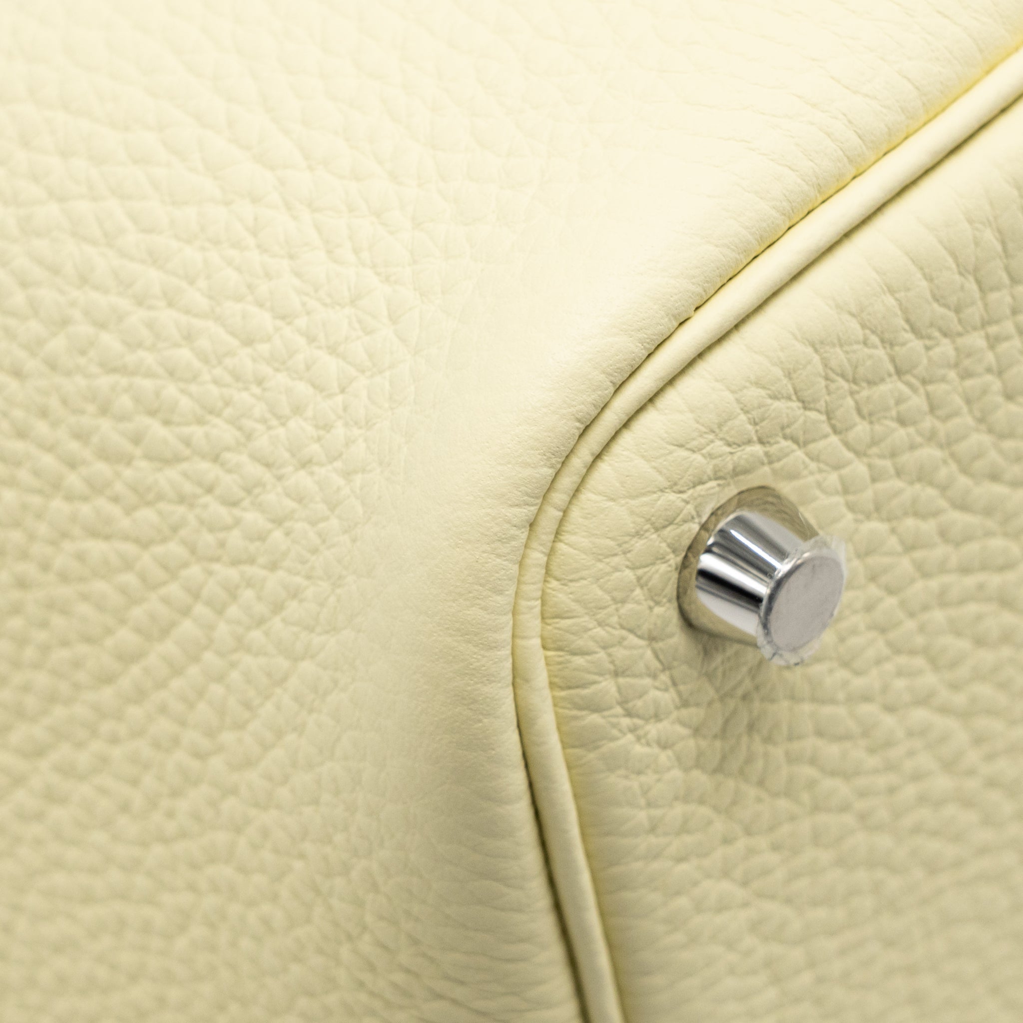 HERMES PICOTIN 18 LOCK BAG CLEMENCE JAUNE MILTON SHW