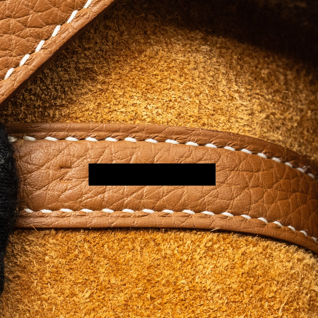 HERMES PICOTIN 22 CLEMENCE GOLD GHW
