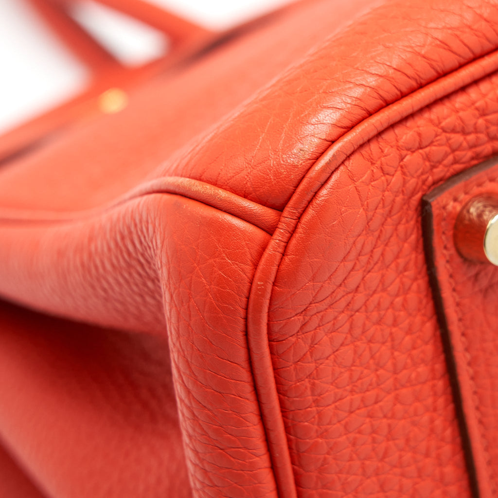 HERMES BIRKIN 35 TOGO 9T CAPUCINE GHW