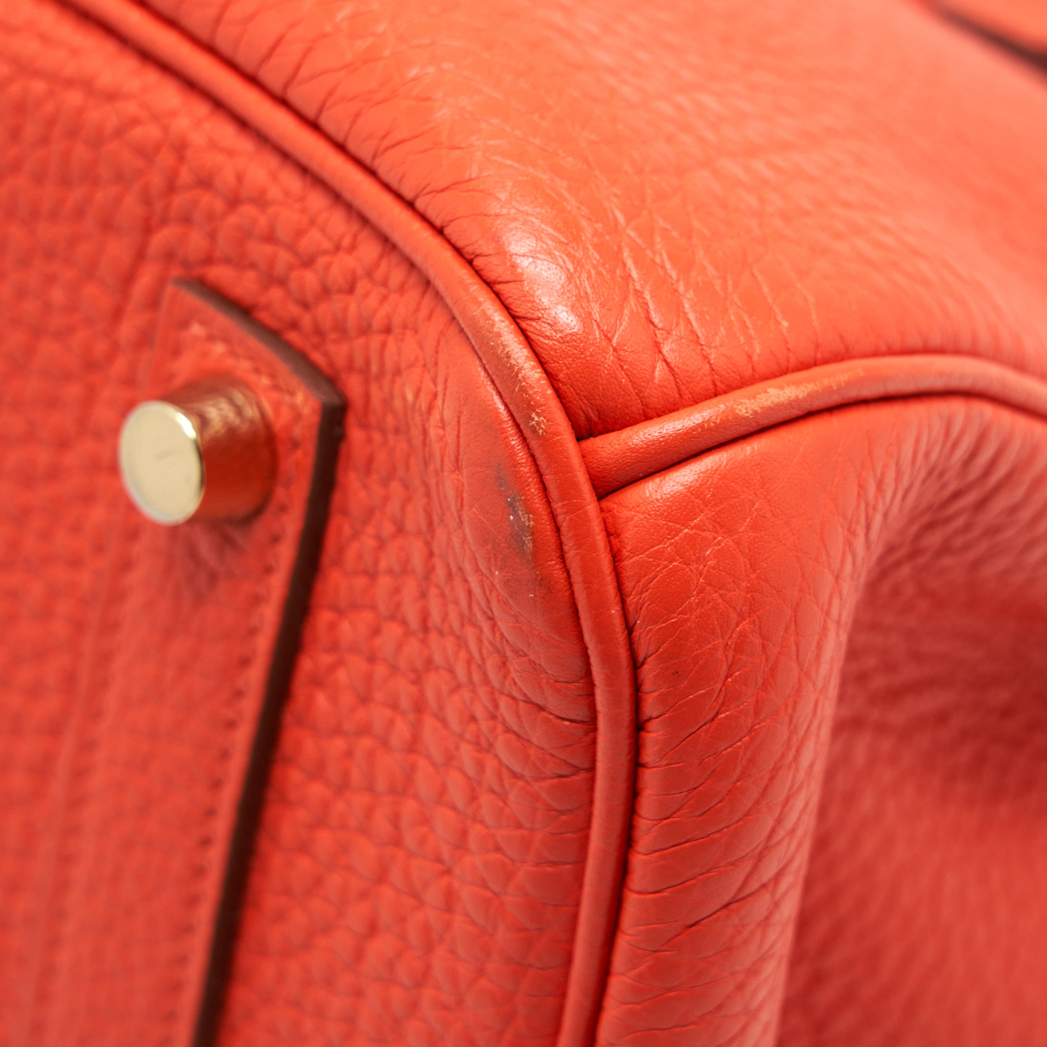 HERMES BIRKIN 35 TOGO 9T CAPUCINE GHW