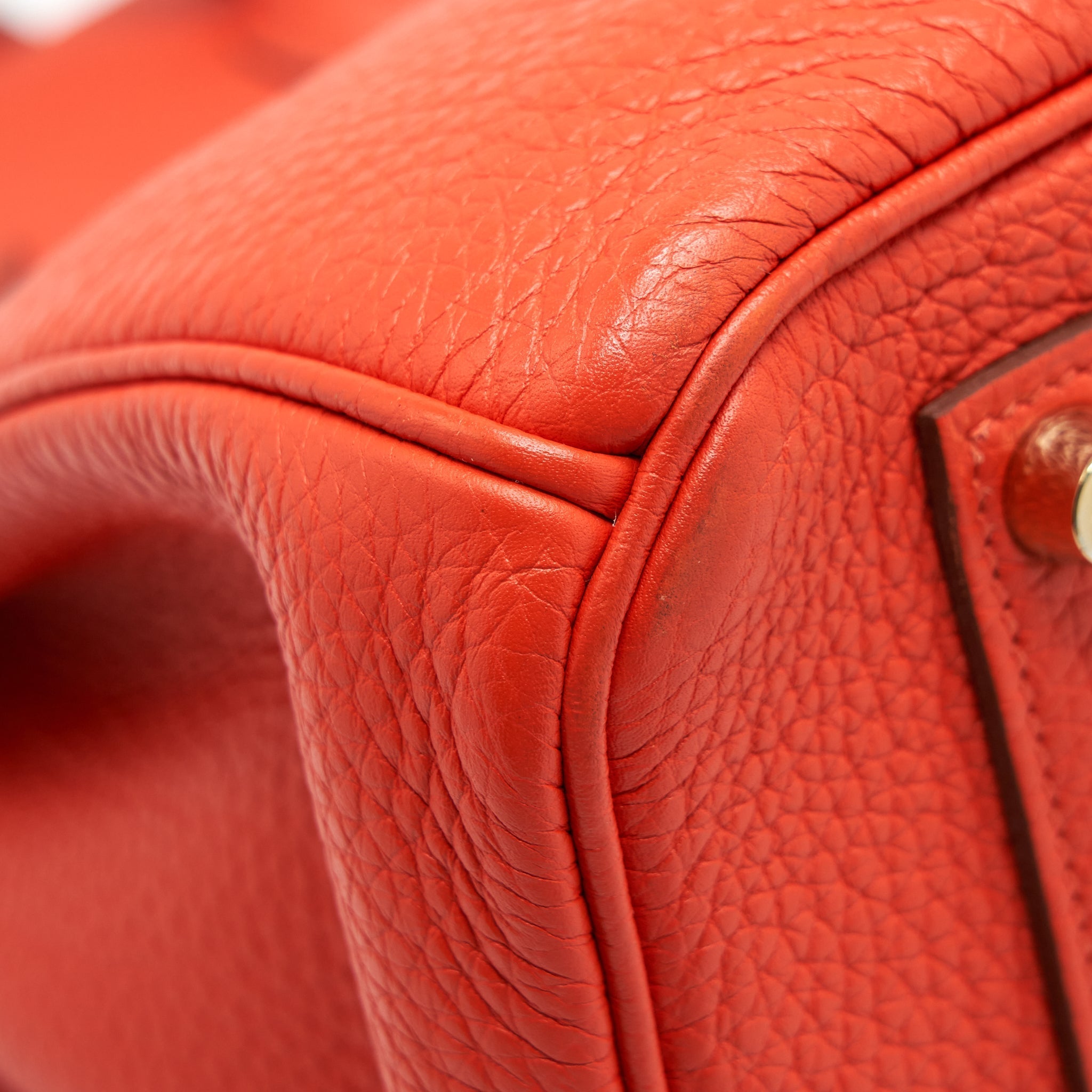 HERMES BIRKIN 35 TOGO 9T CAPUCINE GHW