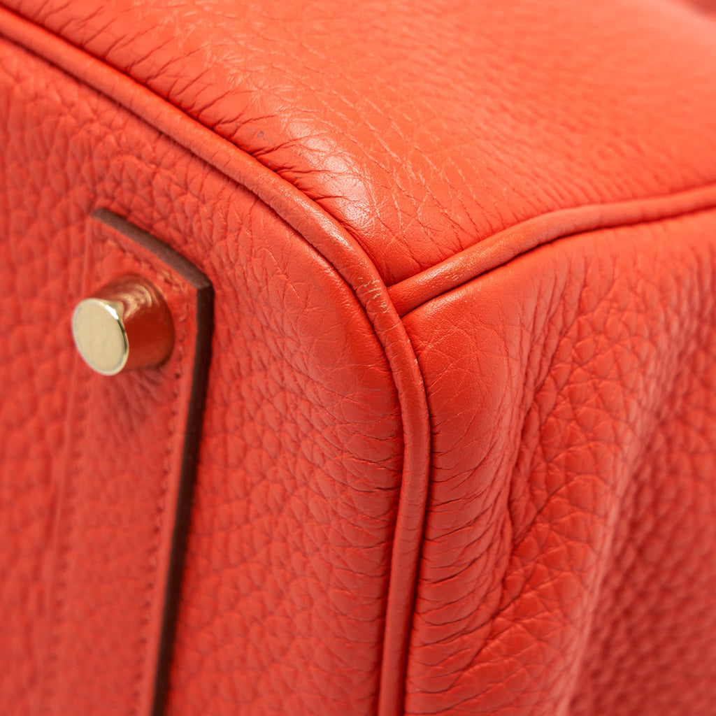 HERMES BIRKIN 35 TOGO 9T CAPUCINE GHW