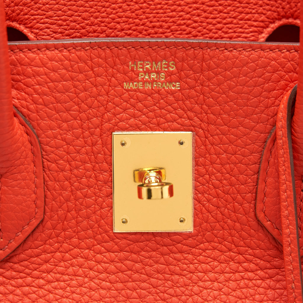 HERMES BIRKIN 35 TOGO 9T CAPUCINE GHW