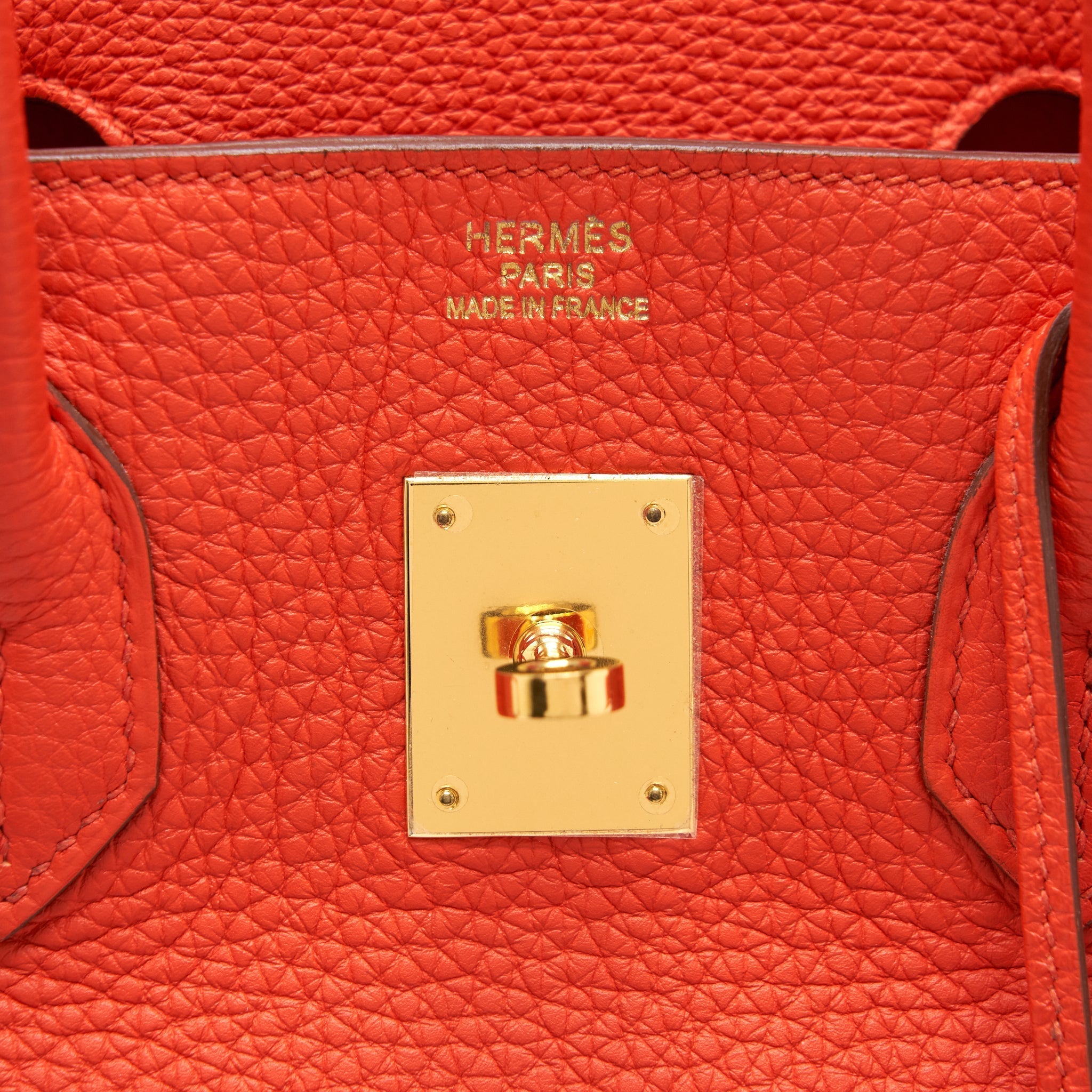 HERMES BIRKIN 35 TOGO 9T CAPUCINE GHW
