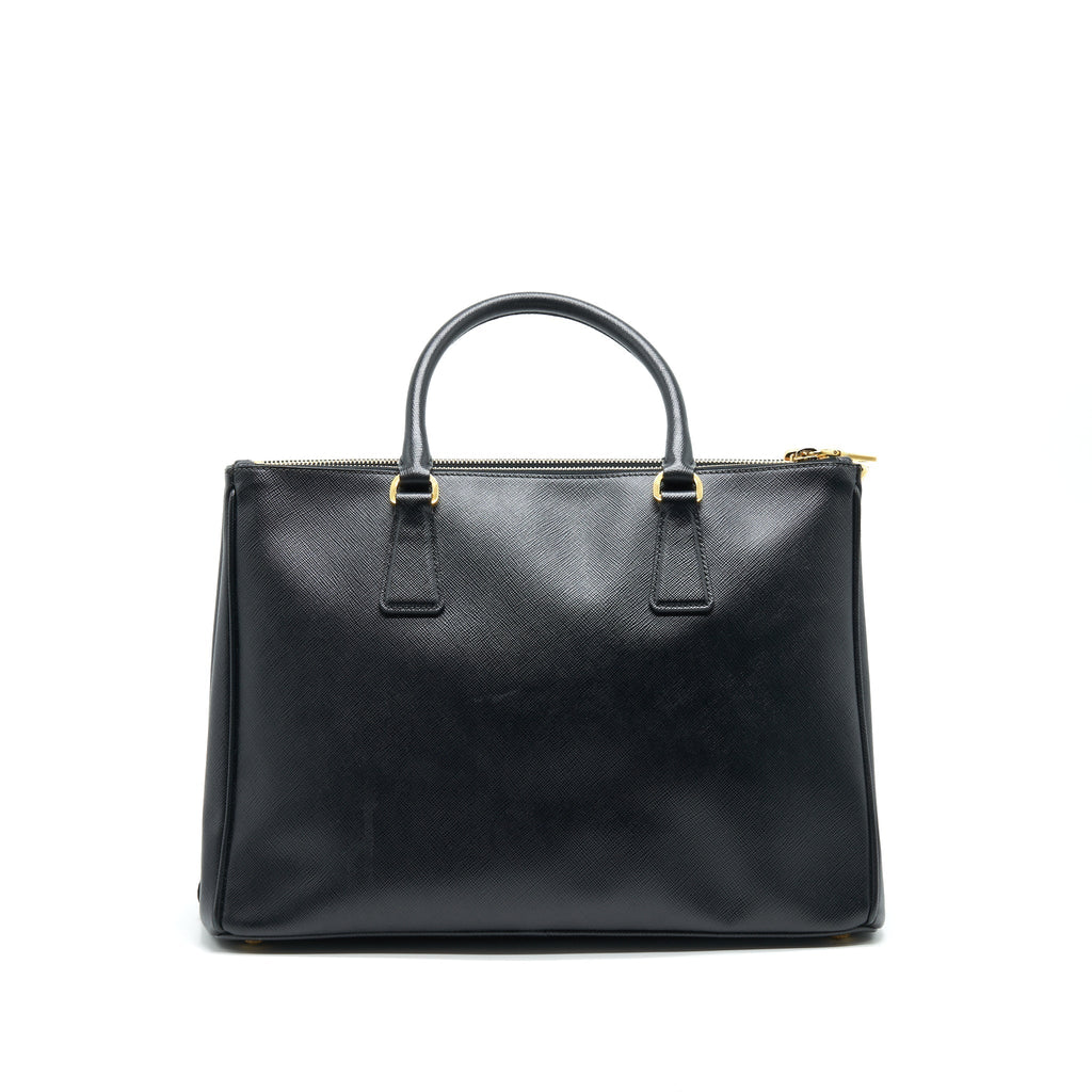 PRADA SAFFIANO TOTE BAG BLACK GHW