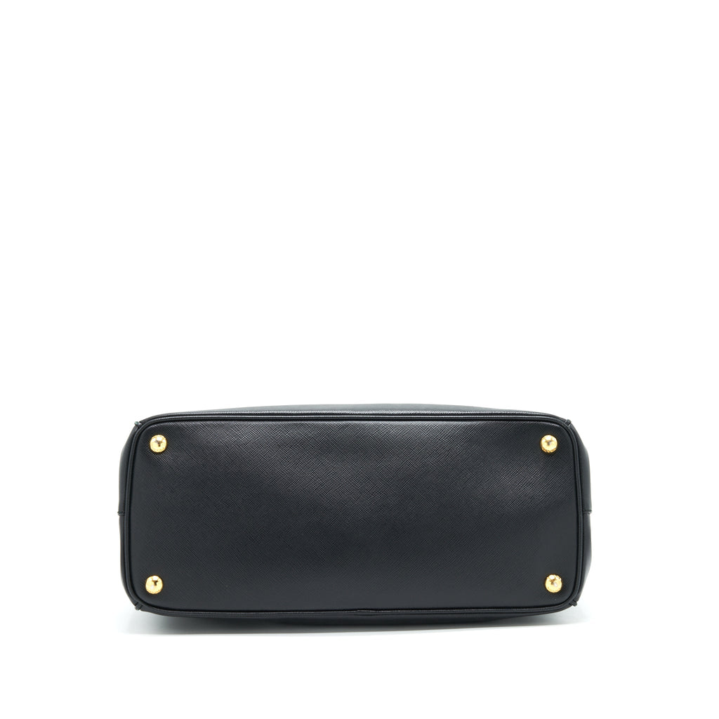 PRADA SAFFIANO TOTE BAG BLACK GHW