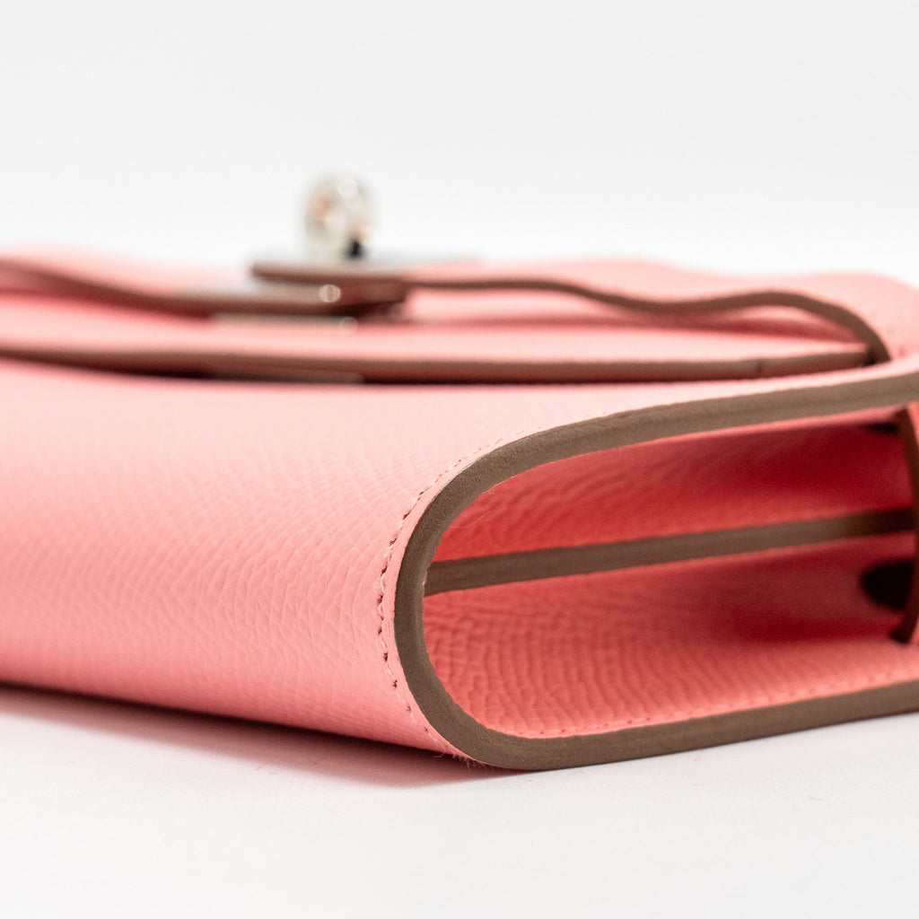 HERMES KELLY TO GO EPSOM 1Q ROSE CONFETTI SHW
