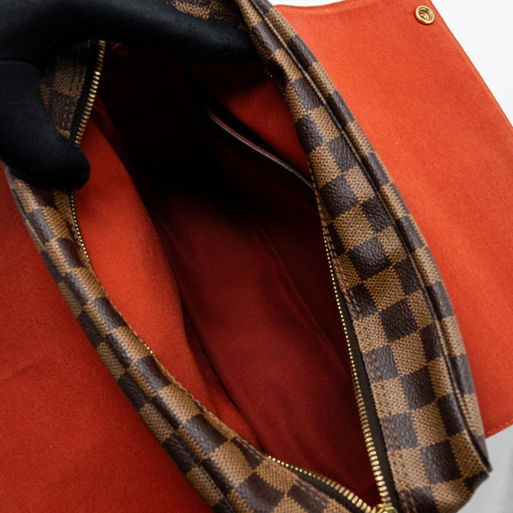 LOUIS VUITTON MESSENGER CROSSBODY BAG DAMIER EBENE GHW