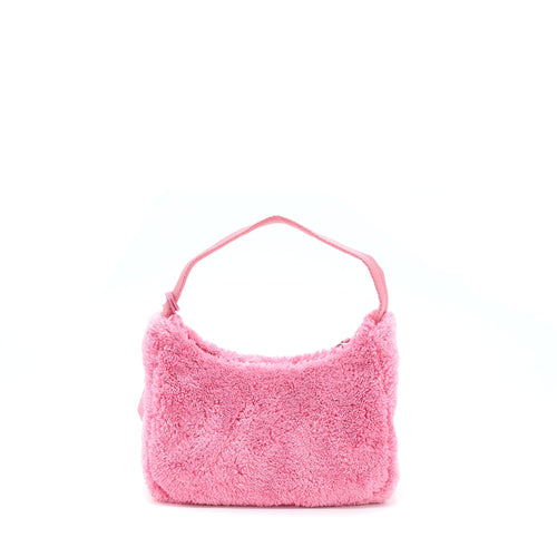 PRADA REEDITION 2000 TERRY MINI BAG PINK