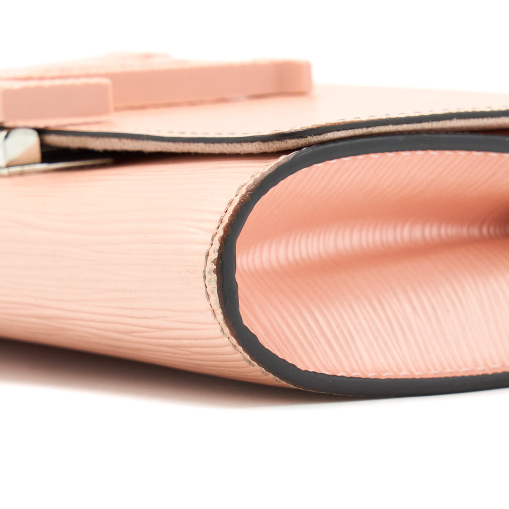 LOUIS VUITTON LOUISE CLUTCH PM EPI LIGHT PINK SHW