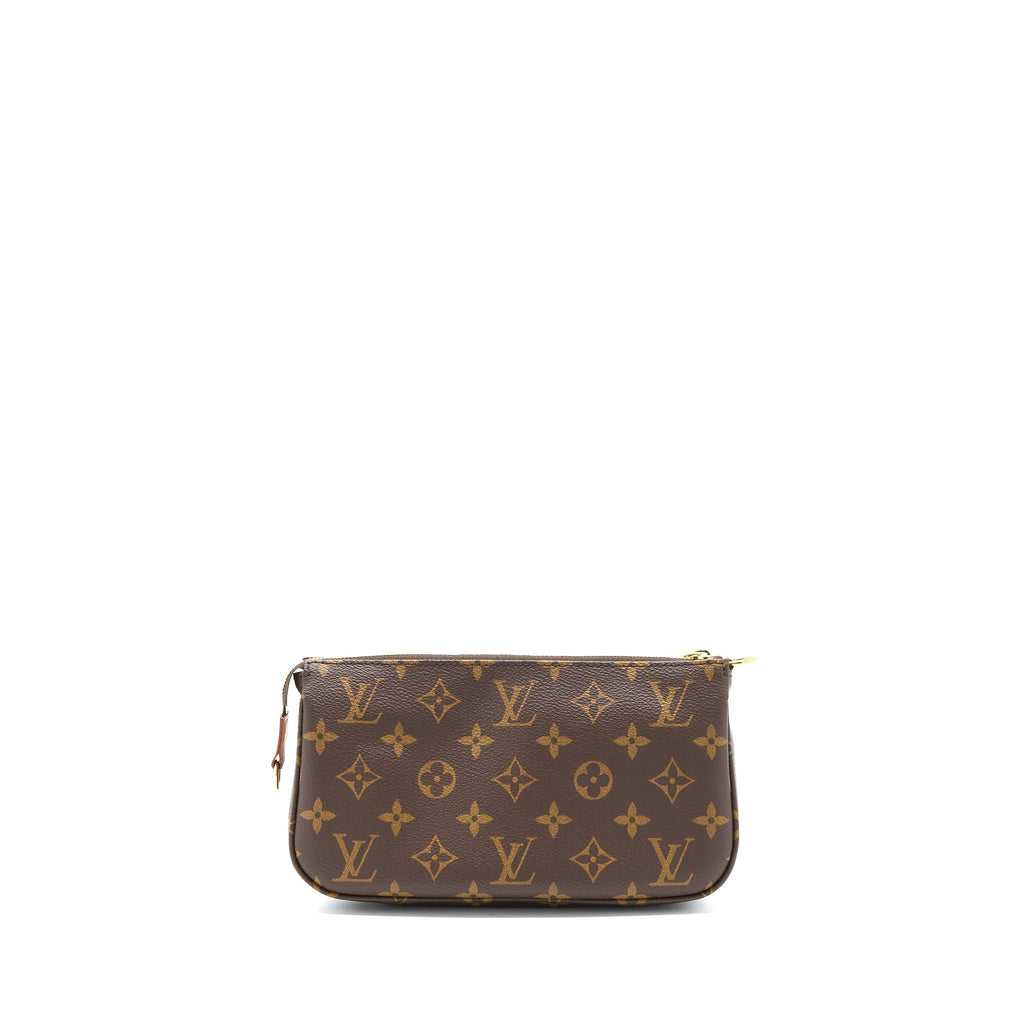 LOUIS VUITTON POCHETTE ACCESSORIES MONOGRAM CANVAS GHW