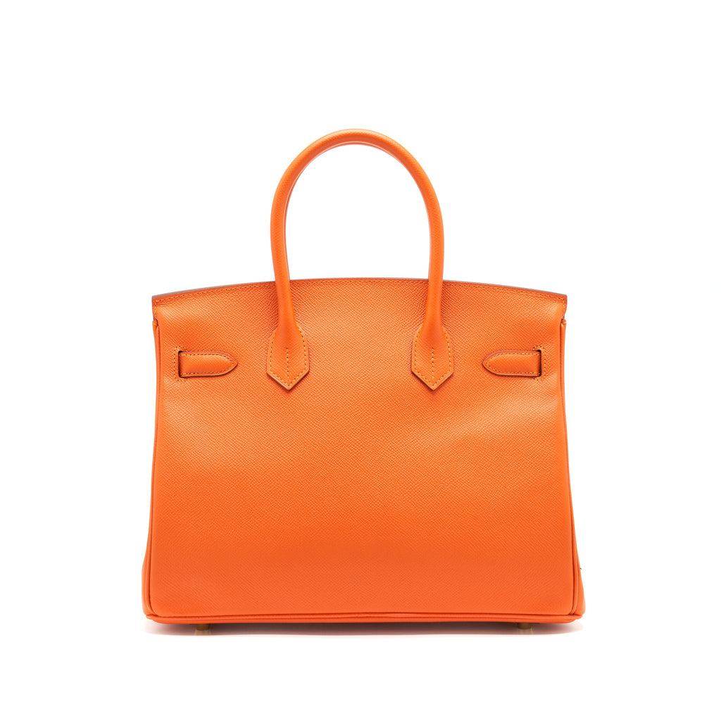 Hermes Birkin 30 9J Feu Epsom GHW