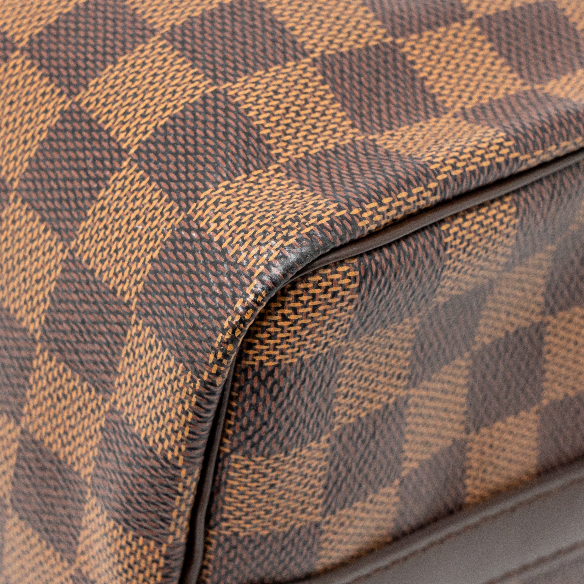 LOUIS VUITTON SPEEDY BANDOULIERE 25 DAMIER EBENE CANVAS GHW