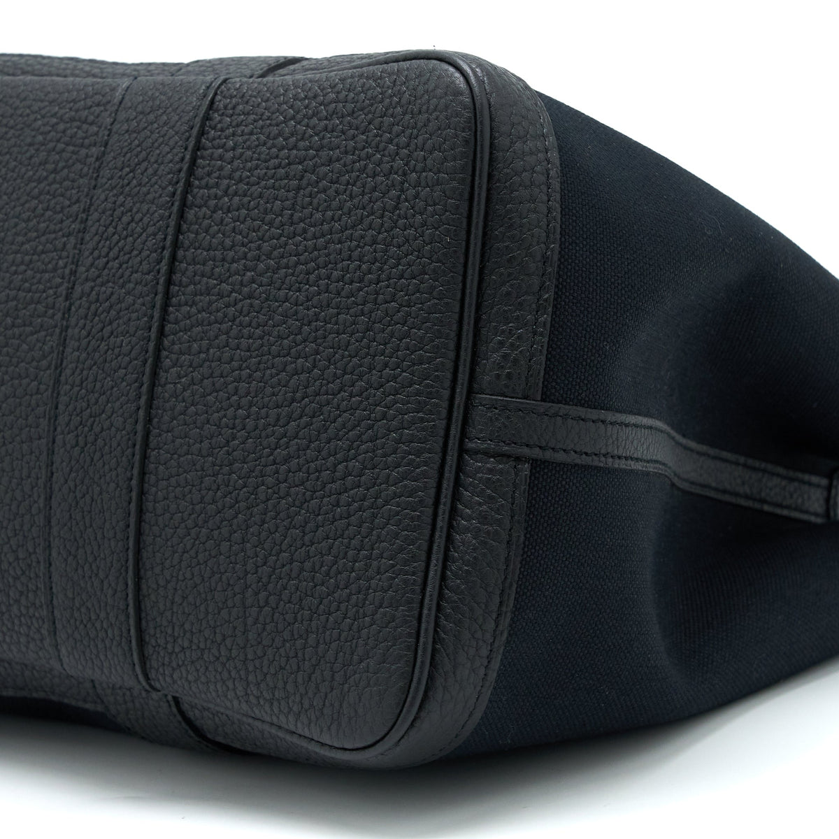 Hermes Garden Party 36 Negonda/Canvas Black SHW