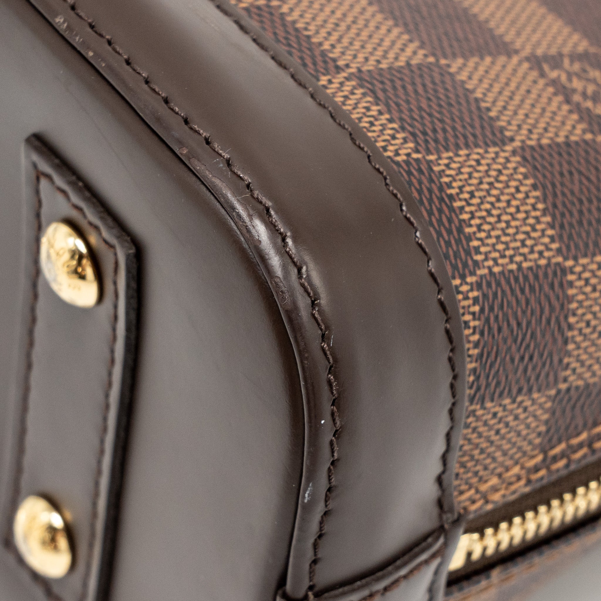 LOUIS VUITTON ALMA BB DAMIER EBENE GHW