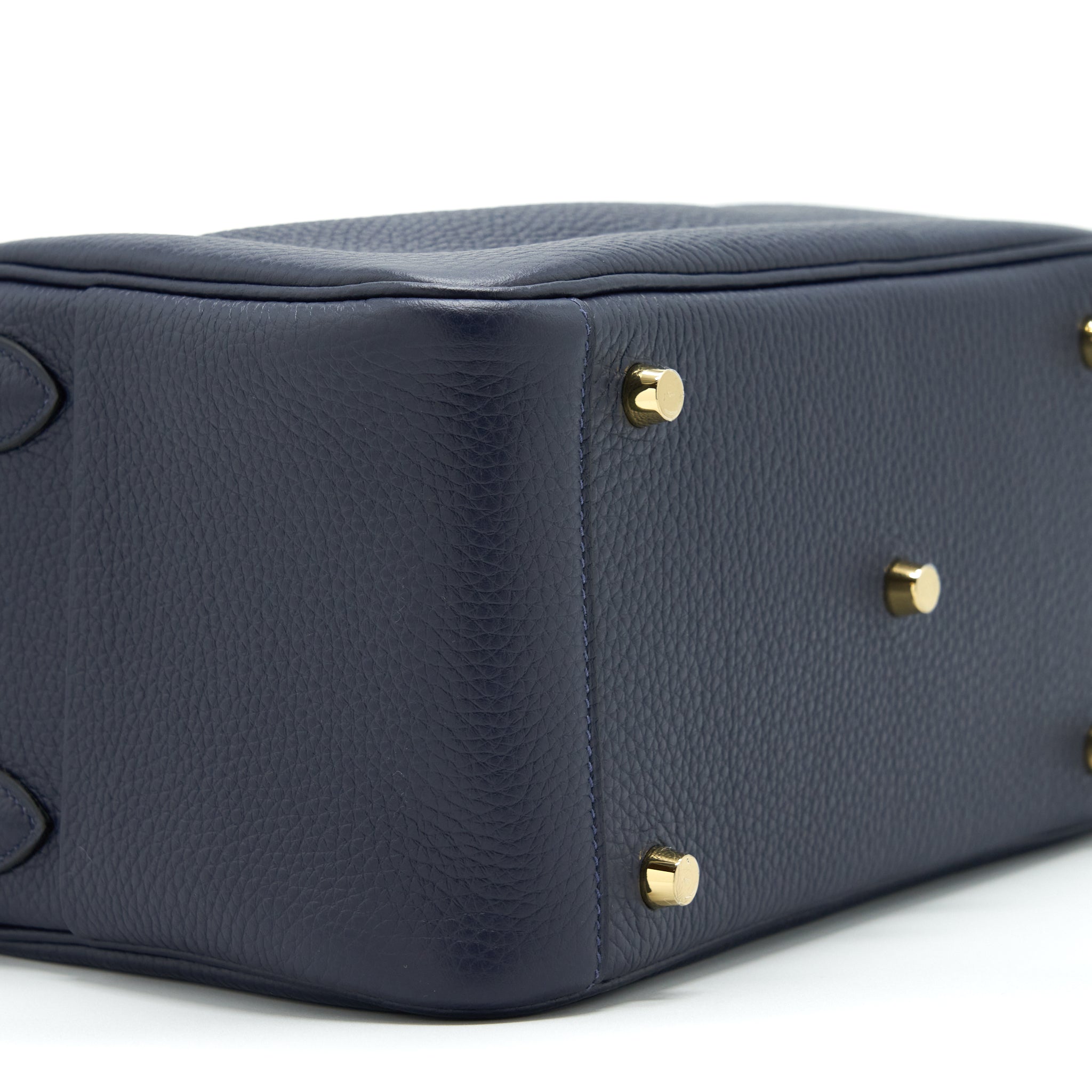 HERMES LINDY 26 CLEMENCE BLEU NUIT GHW
