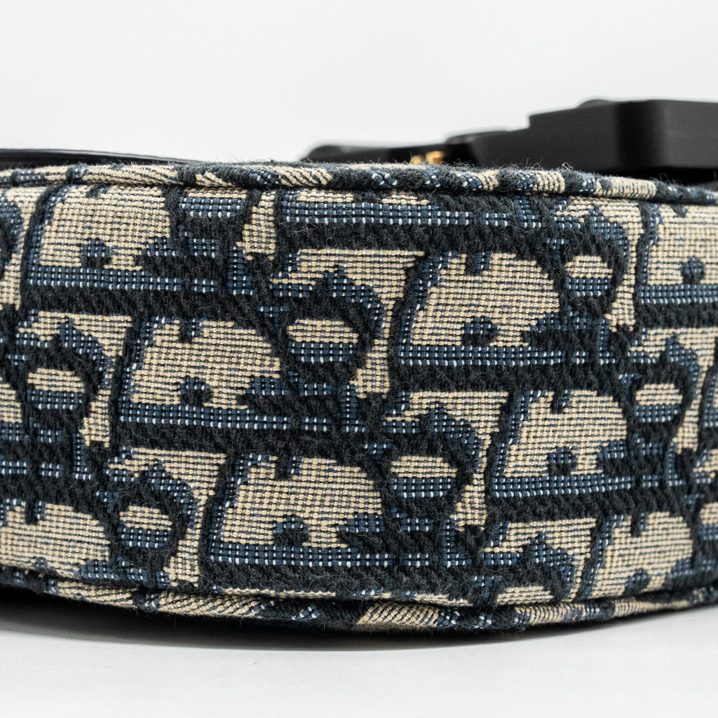 DIOR HOMME MINI SADDLE MESSENGER BAG WITH FLAP OBLIQUE JACQUARD/GRAINED CALFSKIN MULTICOLOUR HARDWARE