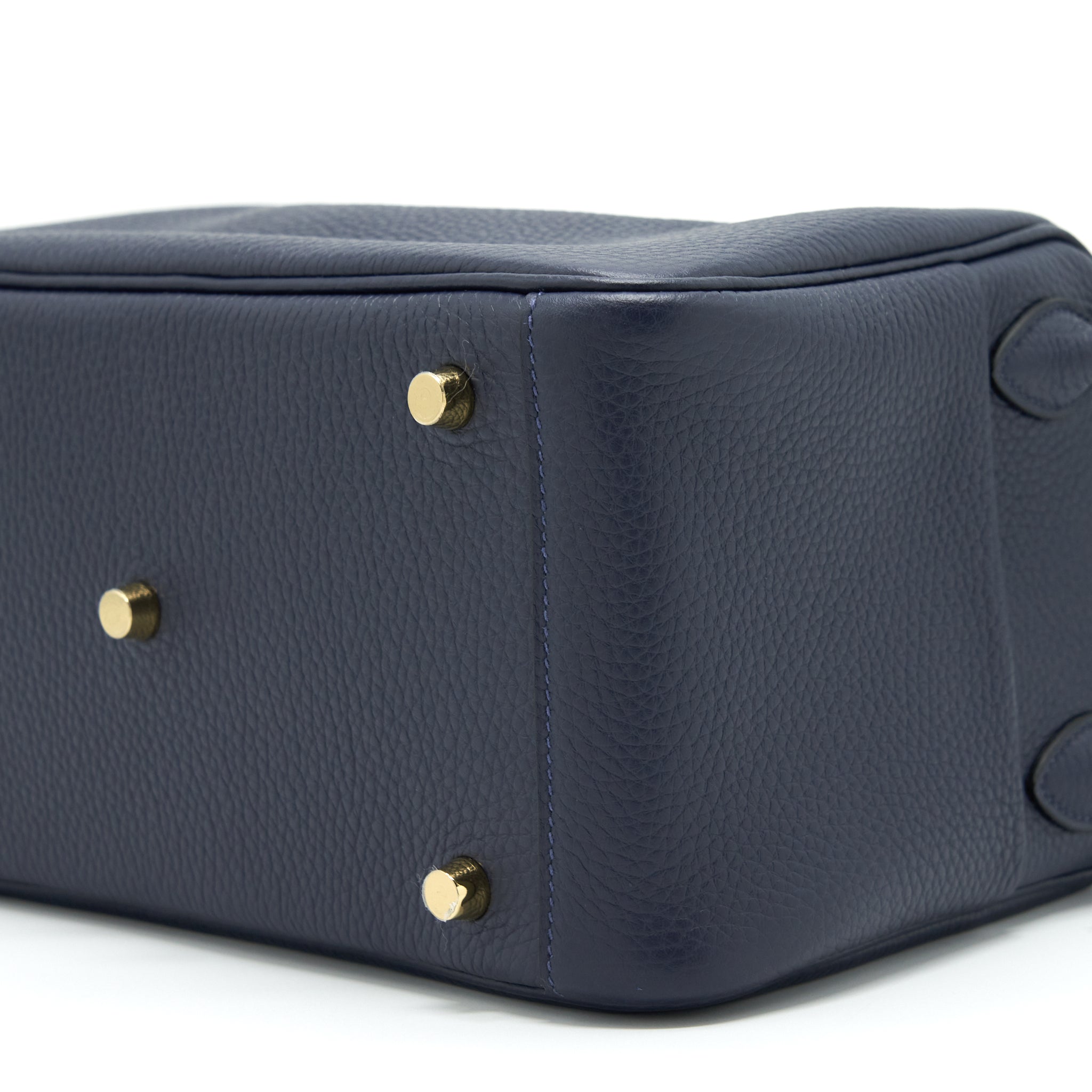 HERMES LINDY 26 CLEMENCE BLEU NUIT GHW