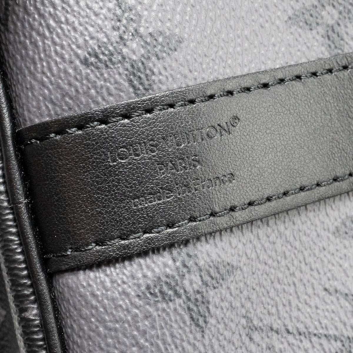 Louis Vuitton Keepall bandouliere 35 Monogram Eclipse coated canvas SHW