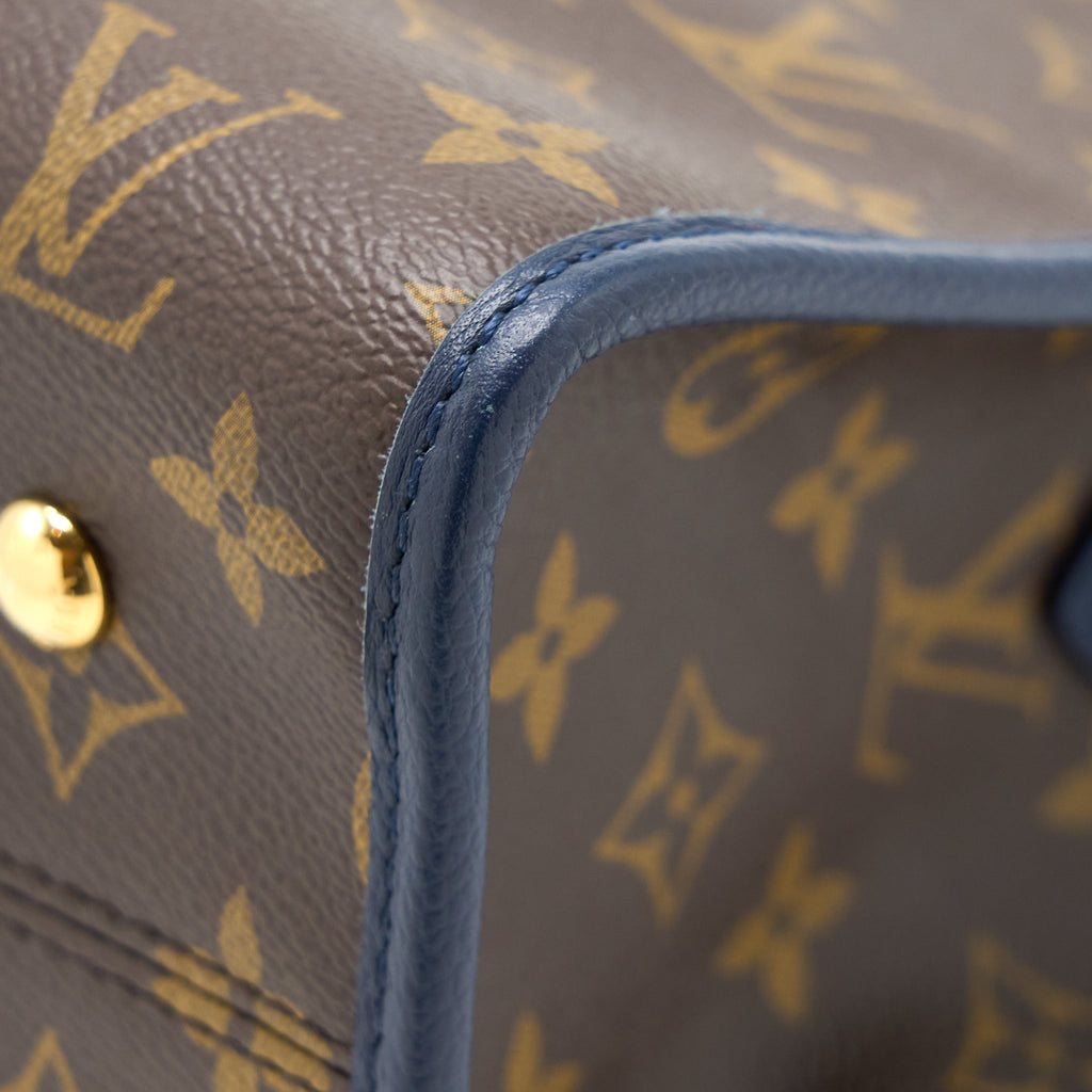 LOUIS VUITTON TOP HANDLE CROSSBODY BAG MONOGRAM CANVAS GHW