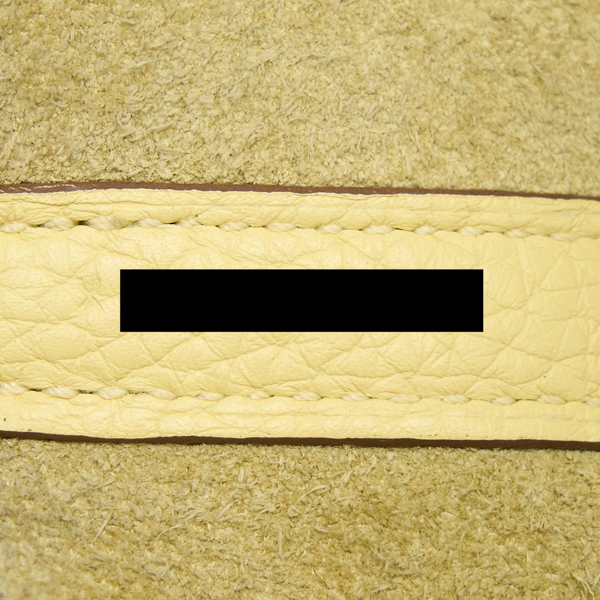 HERMES PICOTIN 18 LOCK BAG CLEMENCE JAUNE POUSSIN SHW