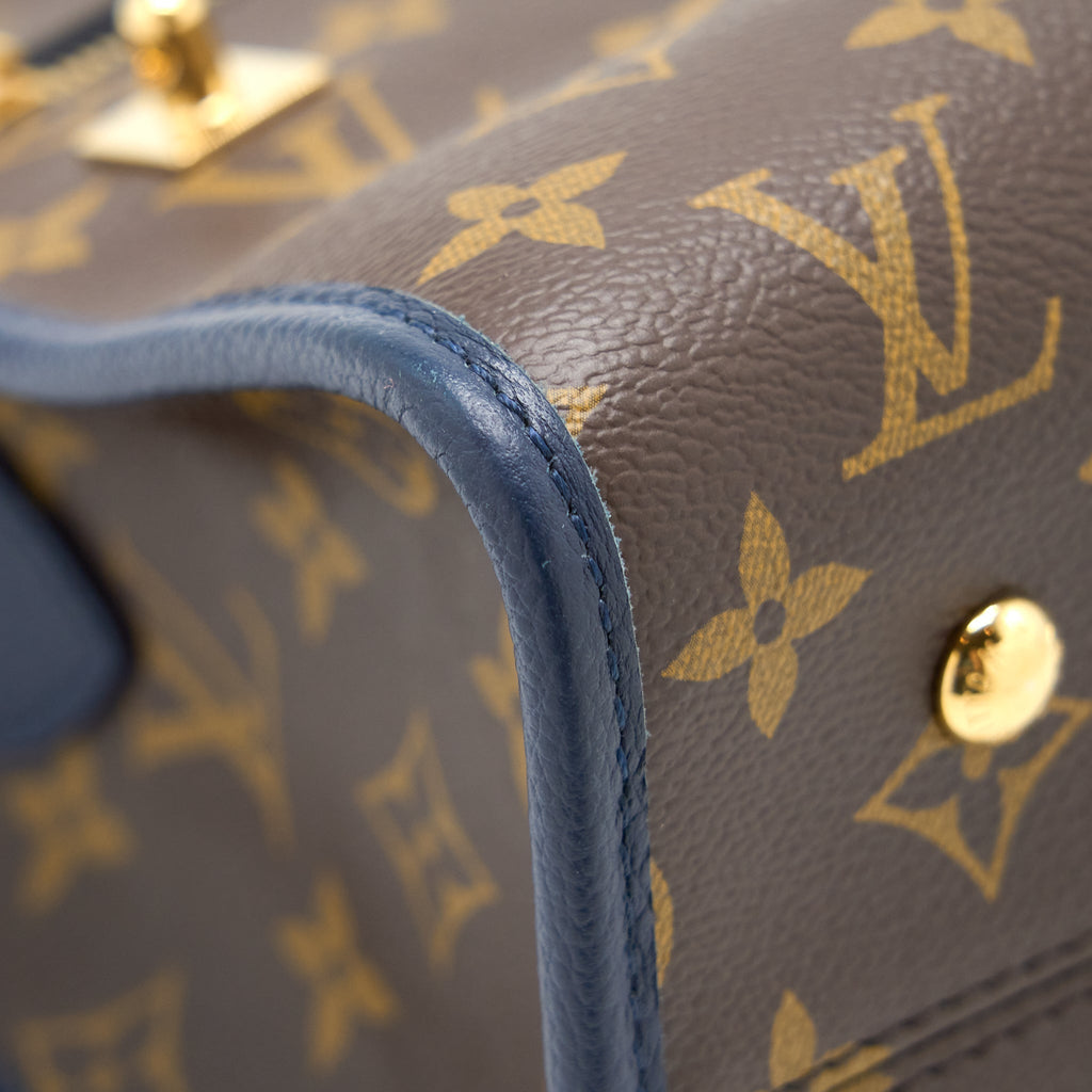 LOUIS VUITTON TOP HANDLE CROSSBODY BAG MONOGRAM CANVAS GHW