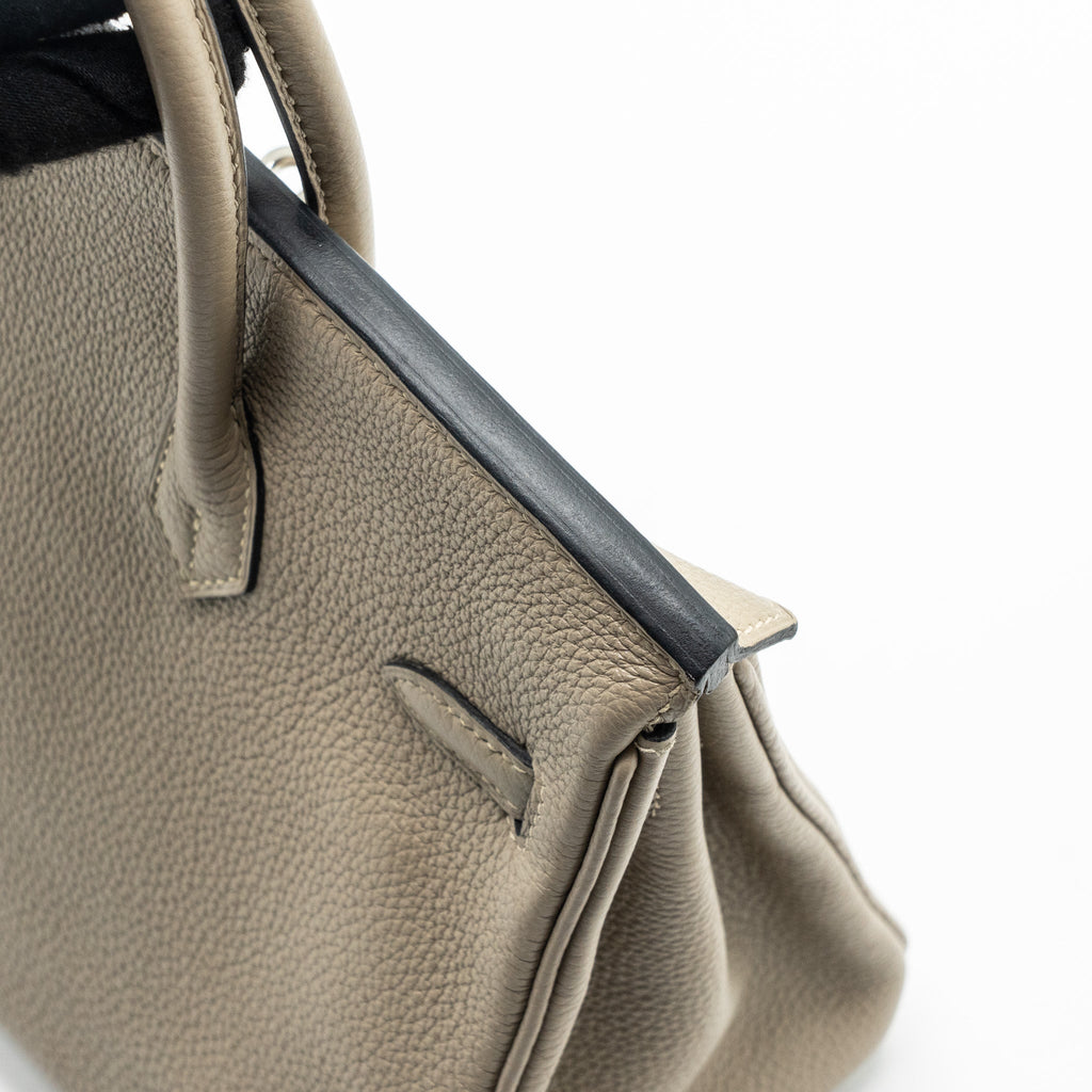 HERMES BIRKIN 25 TOGO 81 GRIS TOURTERELLE SHW