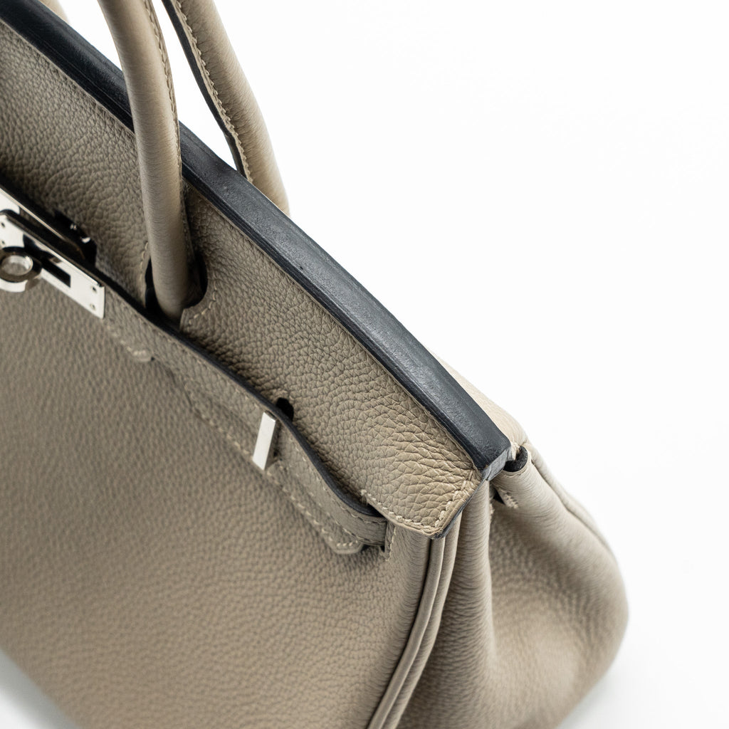 HERMES BIRKIN 25 TOGO 81 GRIS TOURTERELLE SHW