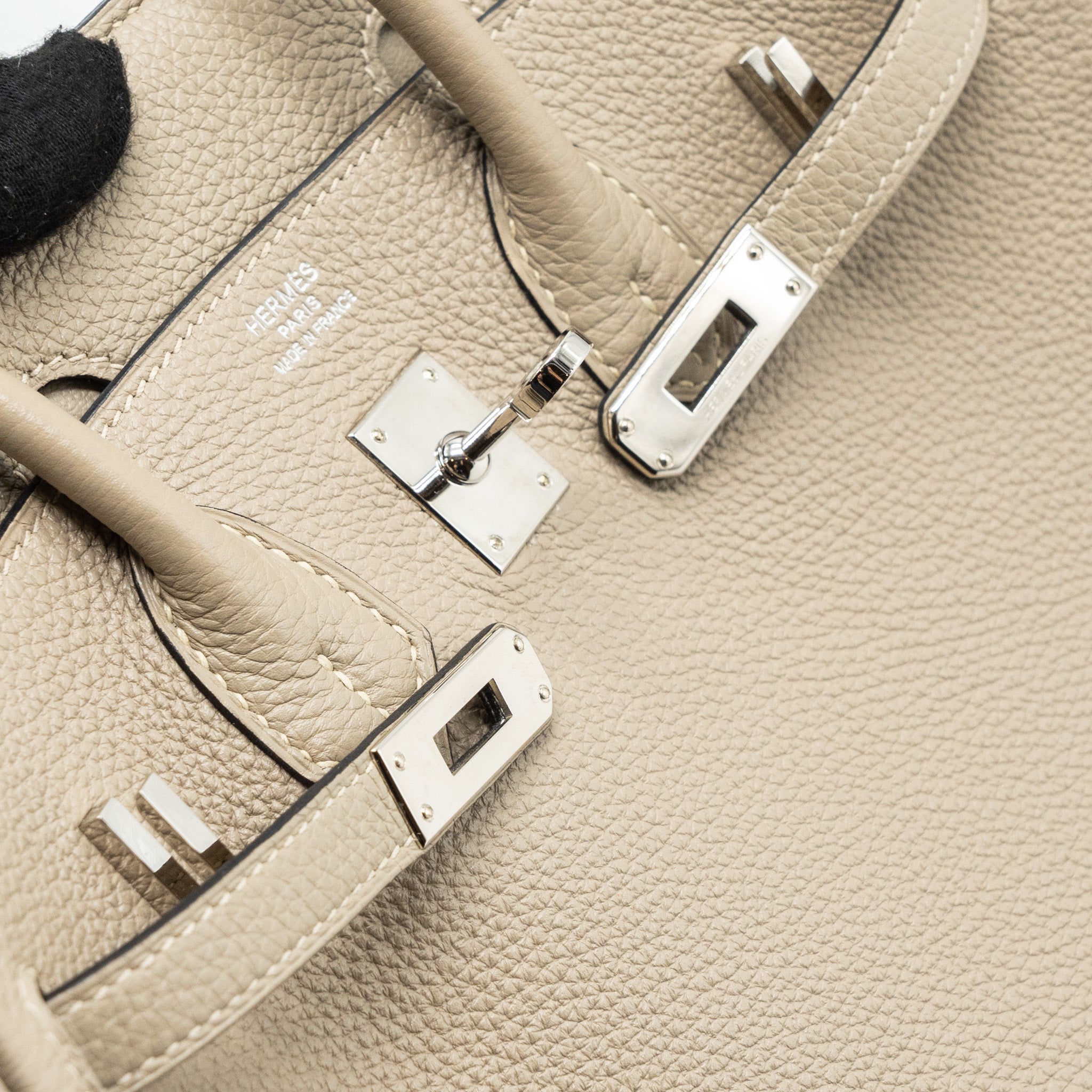 HERMES BIRKIN 25 TOGO 81 GRIS TOURTERELLE SHW