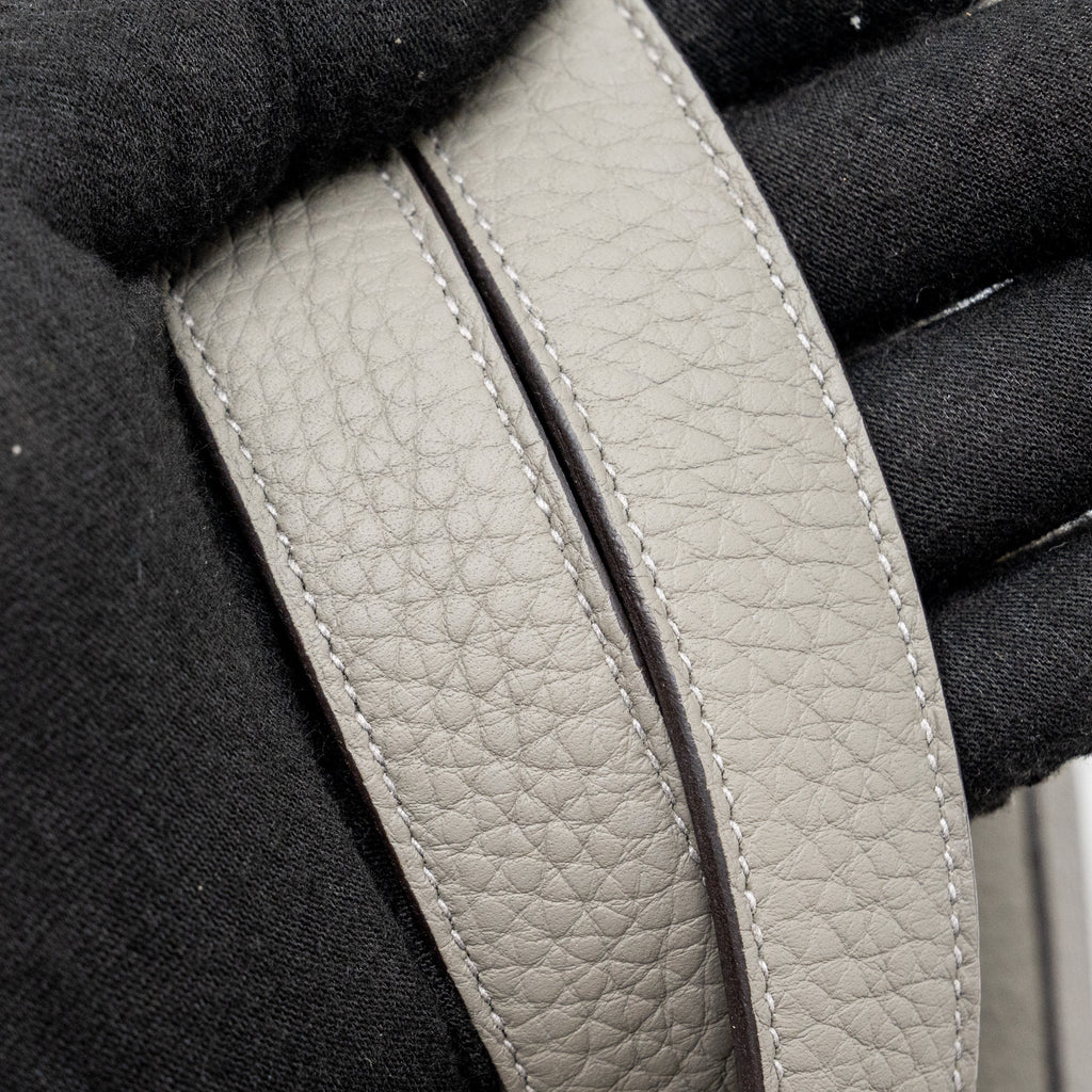 HERMES MINI LINDY CLEMENCE GRIS MEYER GHW