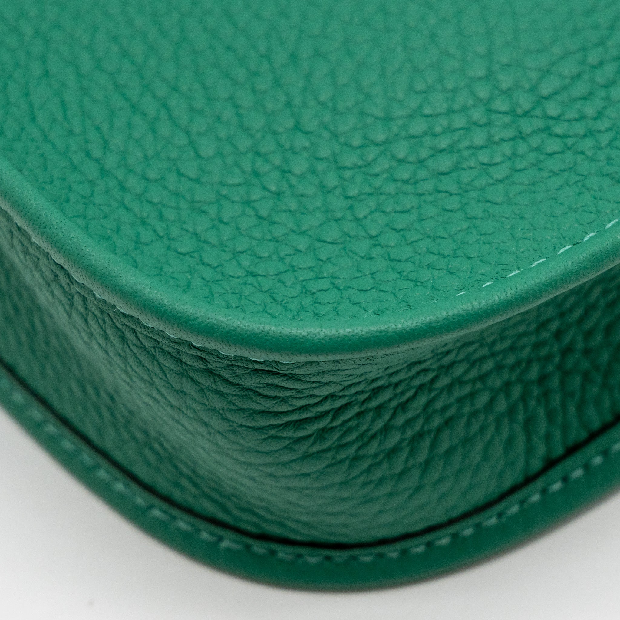 HERMES MINI EVELYNE CLEMENCE VERT VERTIGO GHW
