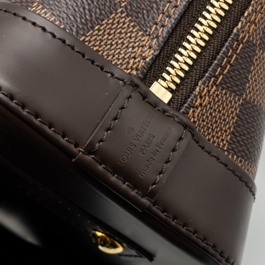 LOUIS VUITTON ALMA BB DAMIER EBENE GHW