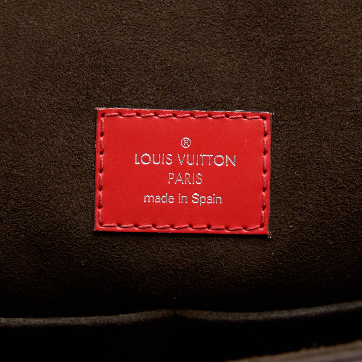 LOUIS VUITTON CLUNY MM EPI RED SHW