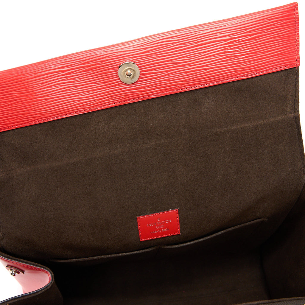 LOUIS VUITTON CLUNY MM EPI RED SHW