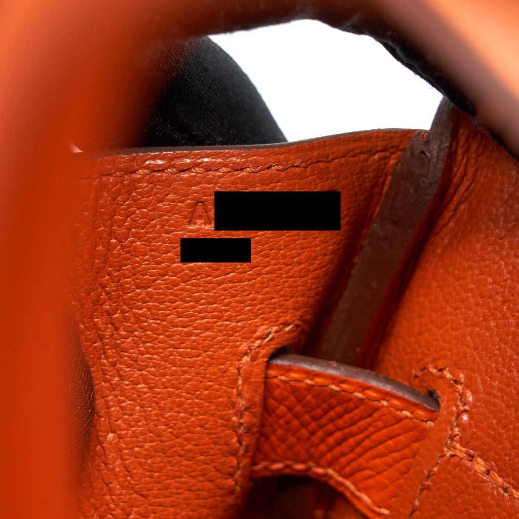 Hermes Birkin 30 9J Feu Epsom GHW