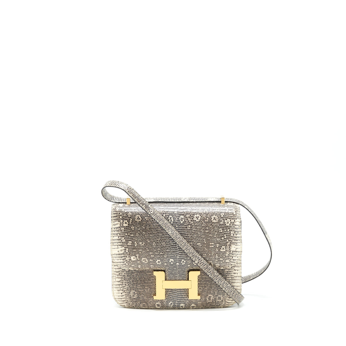 Hermes Constance Mini Ombre Lizard GHW