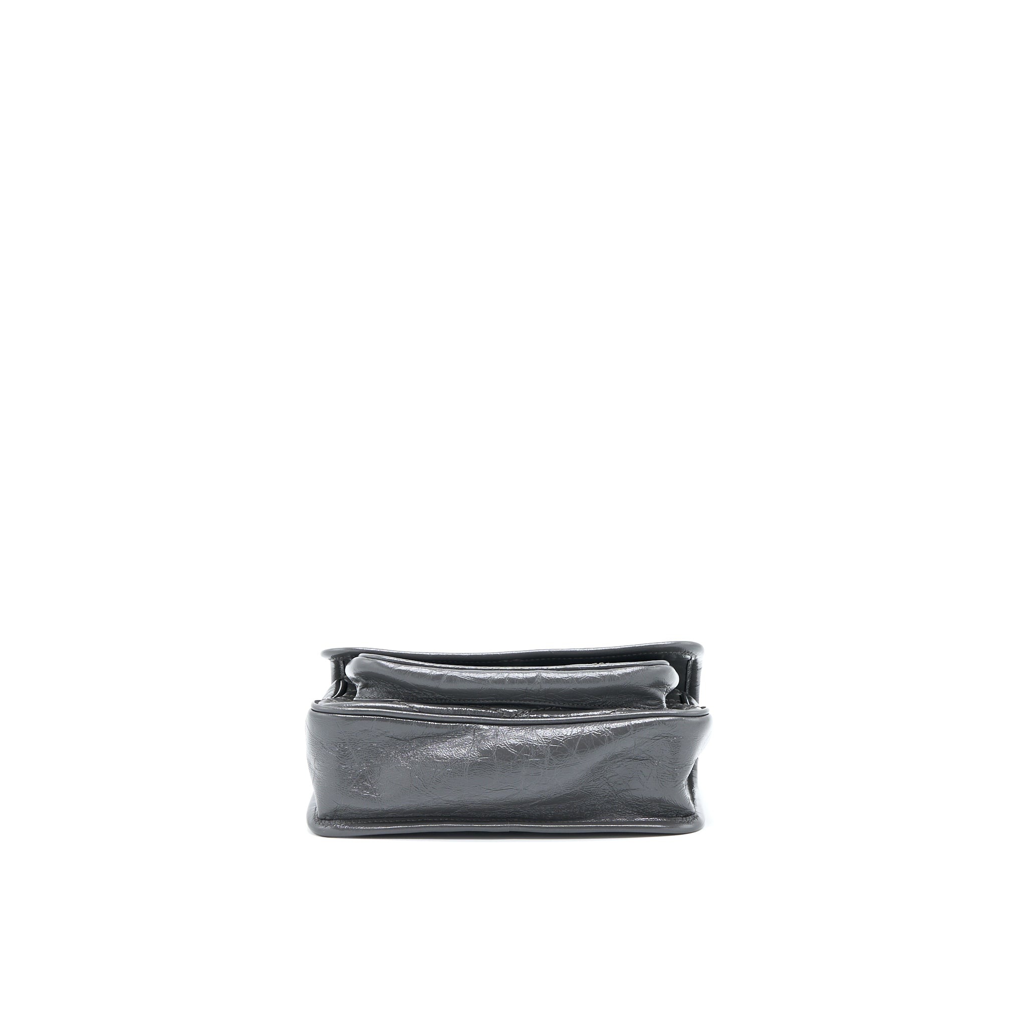 SAINT LAURENT/YSL NIKI BABY DARK GREY WITH GREY HARDWARE