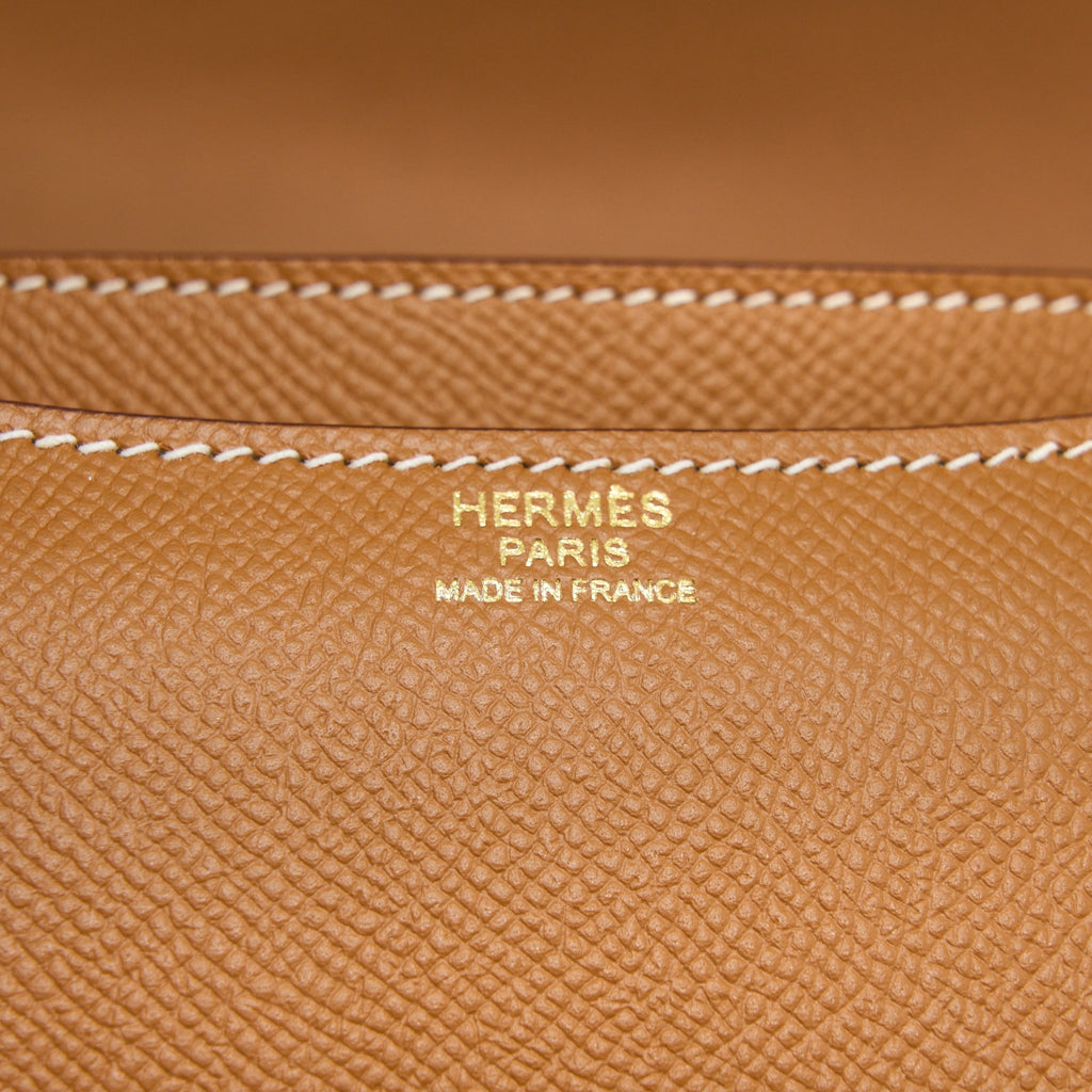 Hermes Constance 24 Epsom Gold GHW