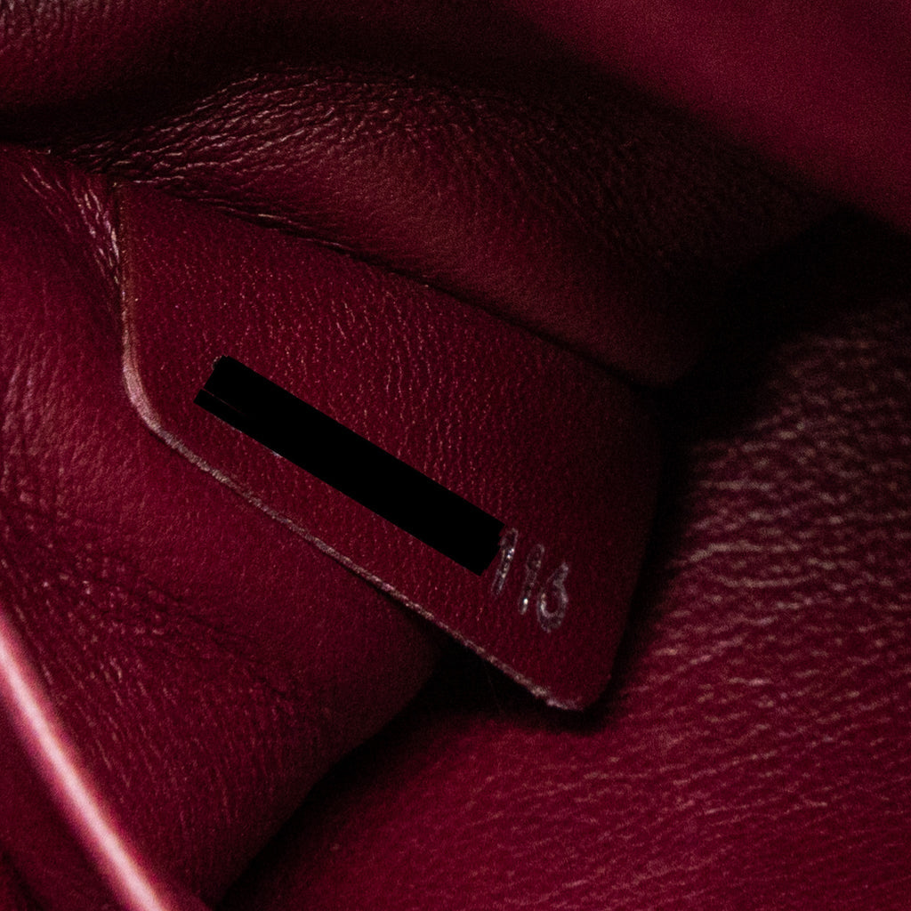 DIOR DIORISSIMO BAG CALFSKIN BEIGE/PINK SHW