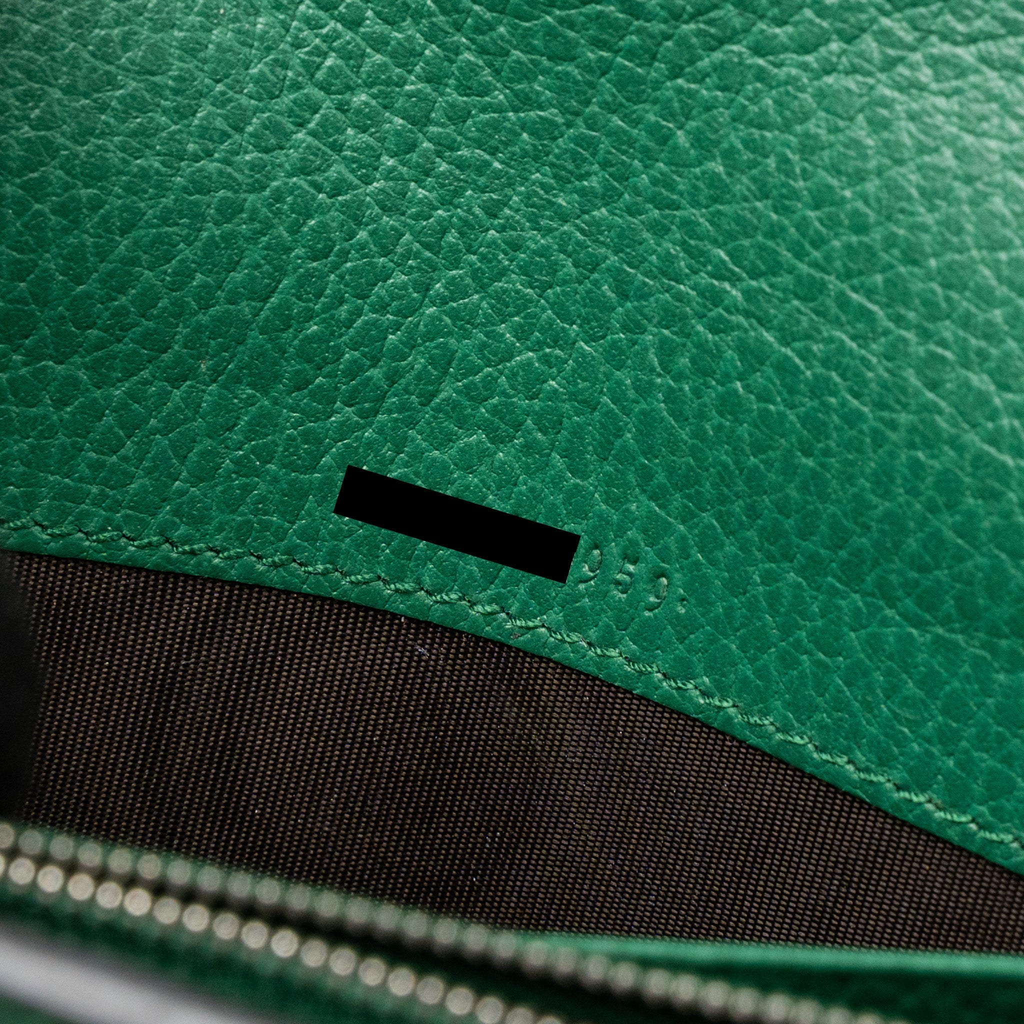 GUCCI DIONYSUS WALLET ON CHAIN CALFSKIN GREEN MULTICOLOUR HARDWARE
